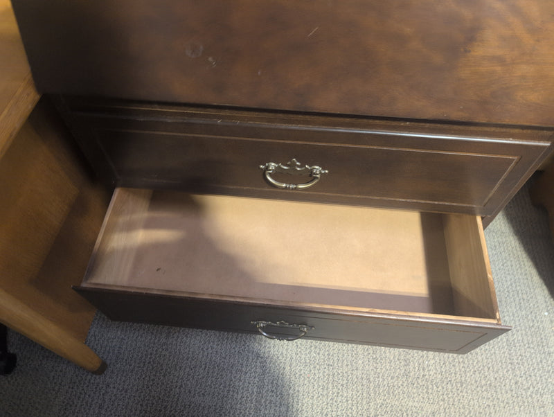 Dark Brown Secretary's Desk