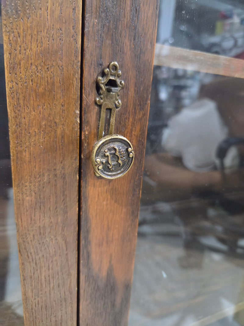 Antique Wooden Display Cabinet