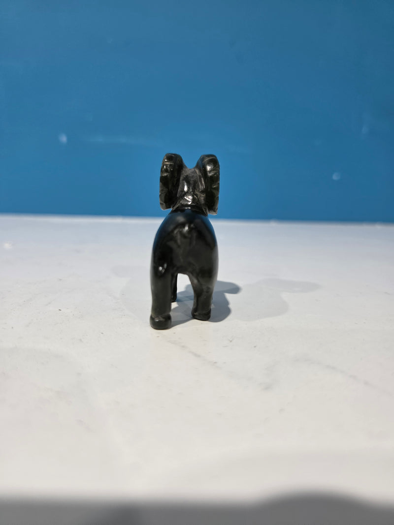 Miniature Hand-Carved Nephrite Jade Ram Figurine