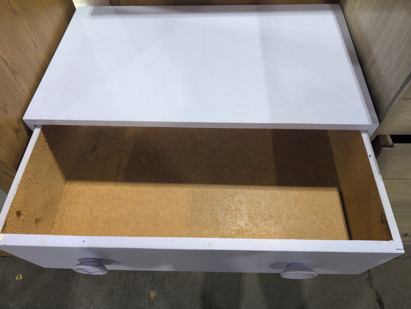 Light Purple 4 Drawer Dresser