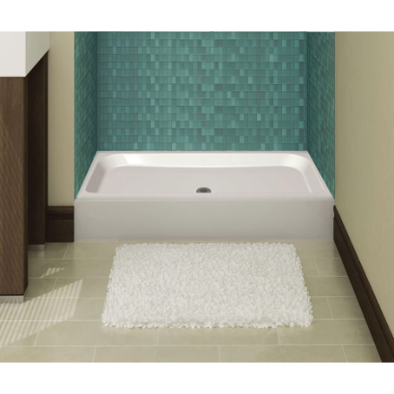 MAAX Alaska 32W x 42L White Fibreglass Shower Base