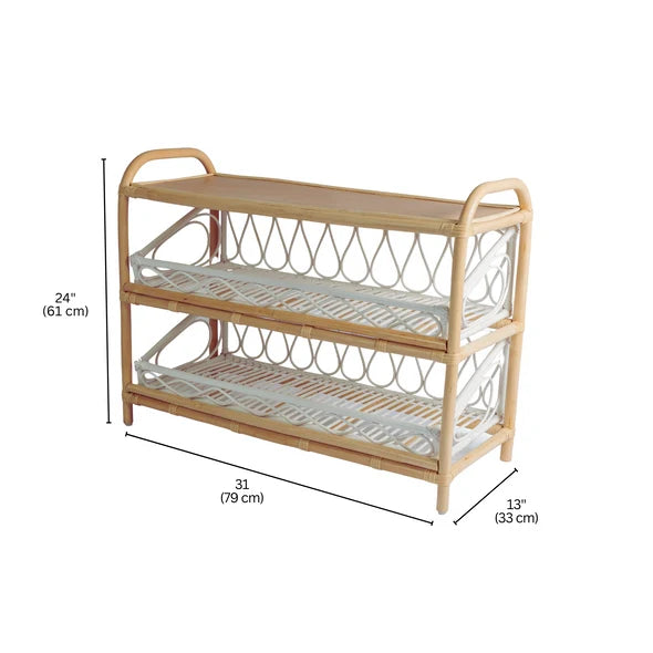 SPRING Kids Rattan Shelf