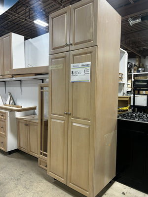 Maple Wood Kitchen Cabinet Set