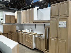 Maple Wood Kitchen Cabinet Set