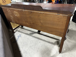 Wooden Sideboard Buffet with Wheels