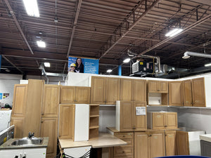 Light Wood Kitchen Cabinet Set