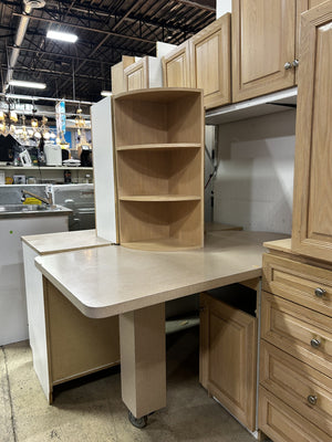Light Wood Kitchen Cabinet Set