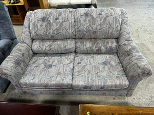 Patterned Loveseat Sofa