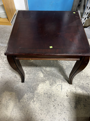 Elegant Dark Wood Coffee Table