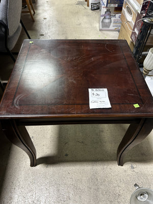 Elegant Dark Wood Coffee Table
