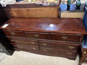 Vintage Seven-Drawer Dresser