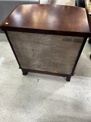 Classic 3-Drawer Wooden Nightstand