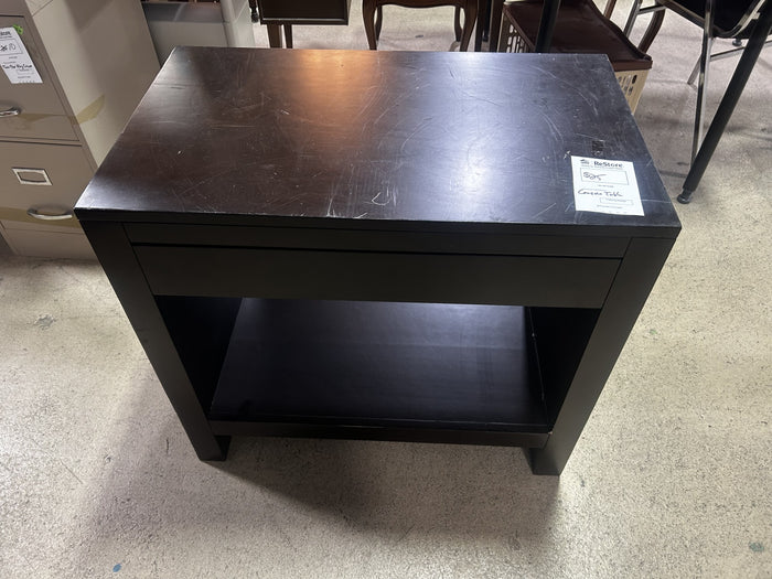 Dark Wood Console Table