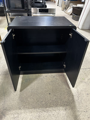 Modern Black Storage Cabinet