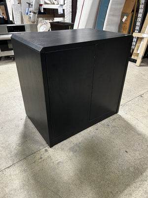 Modern Black Storage Cabinet