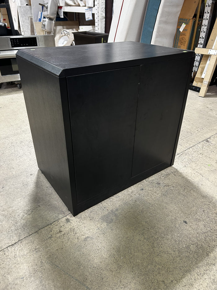 Modern Black Storage Cabinet