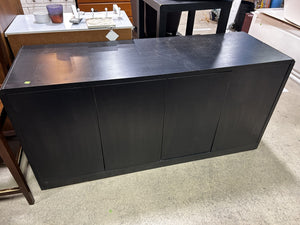 Modern Black Storage Cabinet