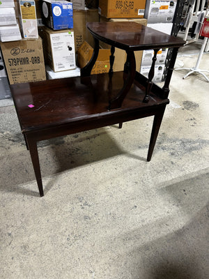 Vintage Two-Tier Accent Table