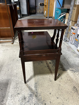Vintage Two-Tier Accent Table