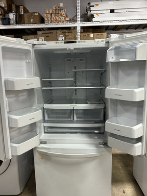 LG Electronics 30-inch W 22 cu. ft. French Door Refrigerator in White