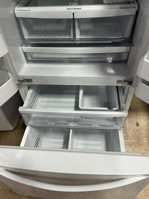 LG Electronics 30-inch W 22 cu. ft. French Door Refrigerator in White