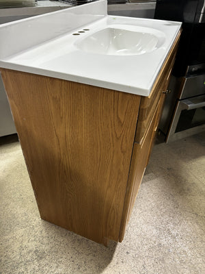 Oak Bathroom Vanity