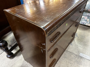 Solid Wood 3-Drawer Tallboy