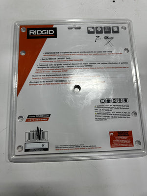 RIDGID 10-inch Continuous Rim Diamond Blade with Reinforced Hub