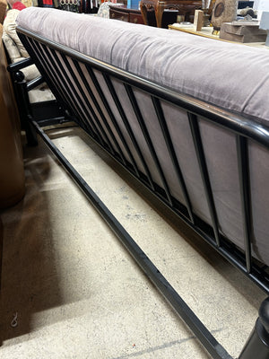 Modern Grey Futon Sofa Bed