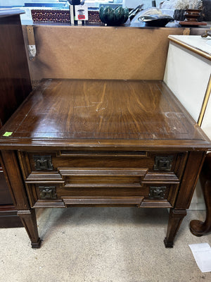Vintage Single-Drawer Side Table