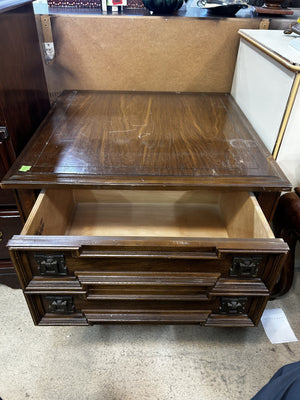 Vintage Single-Drawer Side Table
