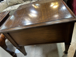 Vintage Single-Drawer Side Table