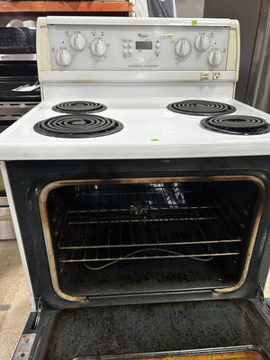 Whirlpool Electric White Stove
