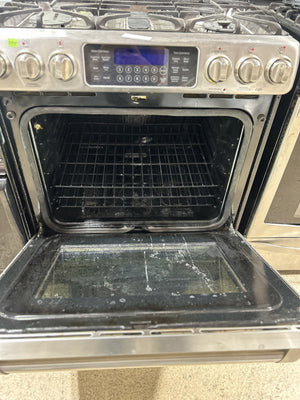 Café 30″ Slide‑In Dual‑Fuel Range
