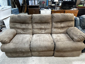 Plush Comfort 3-Seater Reclining Sofa