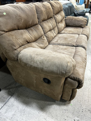 Plush Comfort 3-Seater Reclining Sofa
