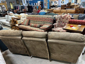 Plush Comfort 3-Seater Reclining Sofa