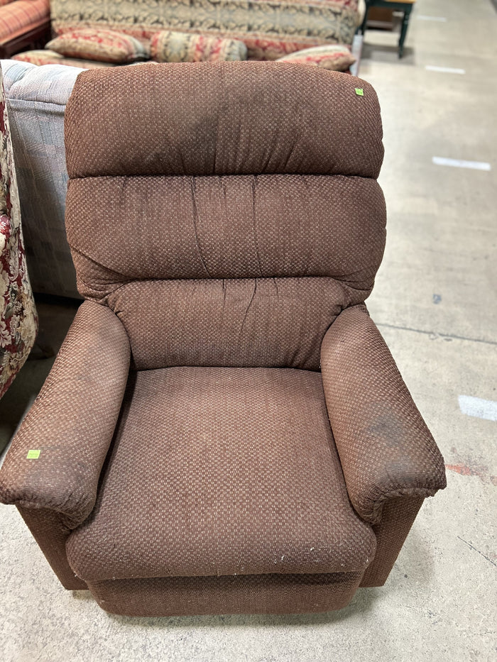 Classic Brown Textured Recliner