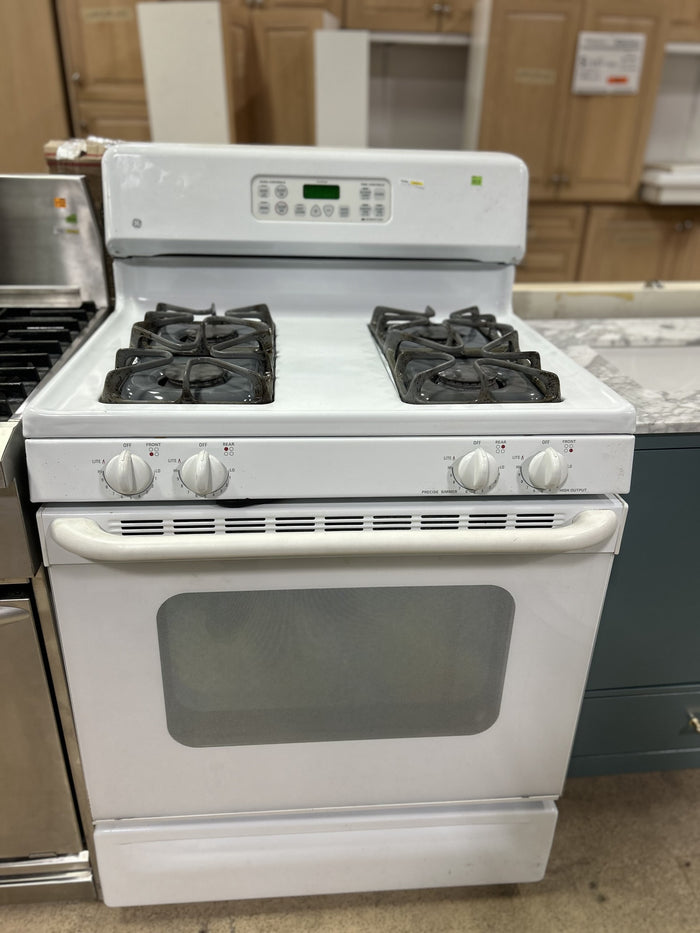 White General Electric Gas Stove