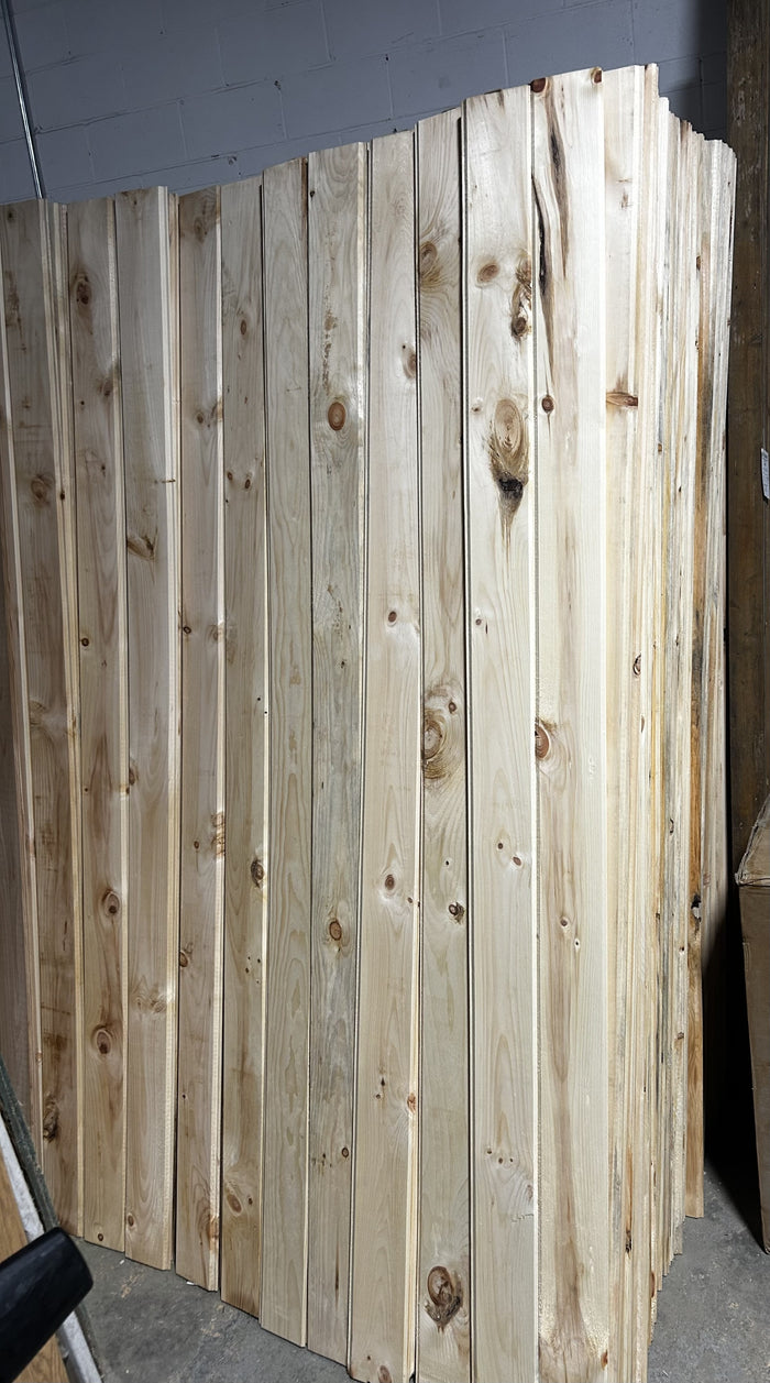 8ft 1x6 Tongue & Groove Pine Lumber – Smooth Backing