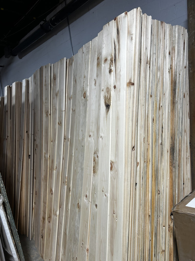8ft 1x6 Tongue & Groove Pine Lumber – Smooth Backing