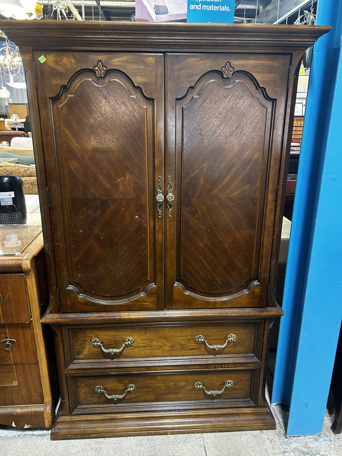 Solid Wood Armoire Cabinet