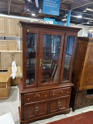 Broyhill Display Hutch with Storage