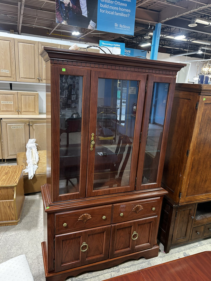 Broyhill Display Hutch with Storage