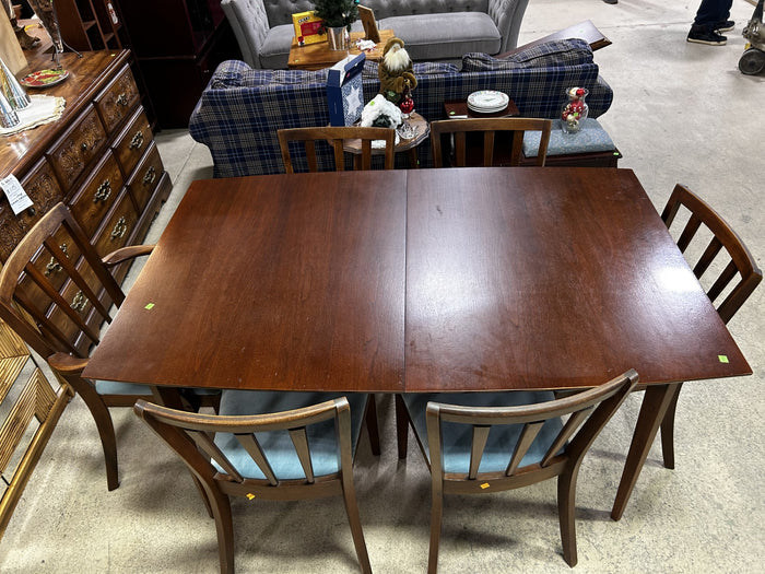Solid Wood Dining Table Set – Table+6 Chairs