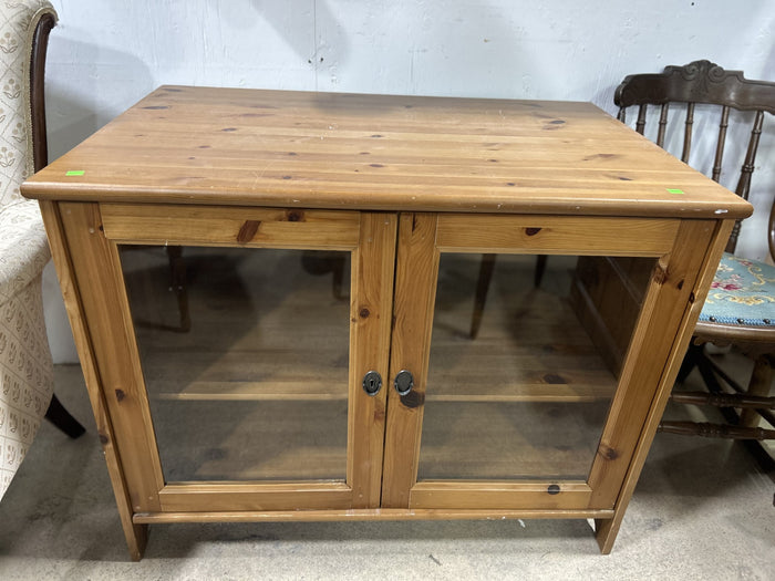 Glass Door Wooden Cabinet