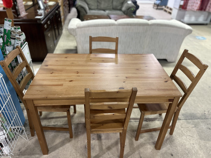 Solid Wood Ikea Dining Table Set