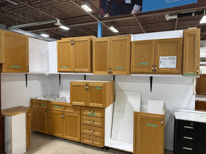 Classic Oak Kitchen Cabinet Set