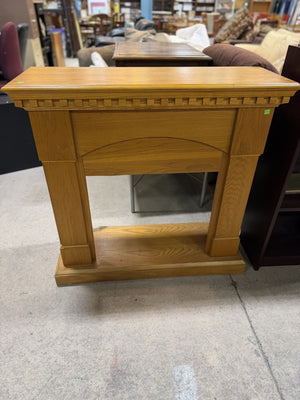 Classic Oak Fireplace Mantel Surround