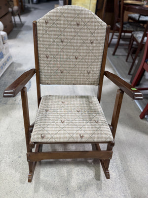 Rustic Folding Rocking Chair